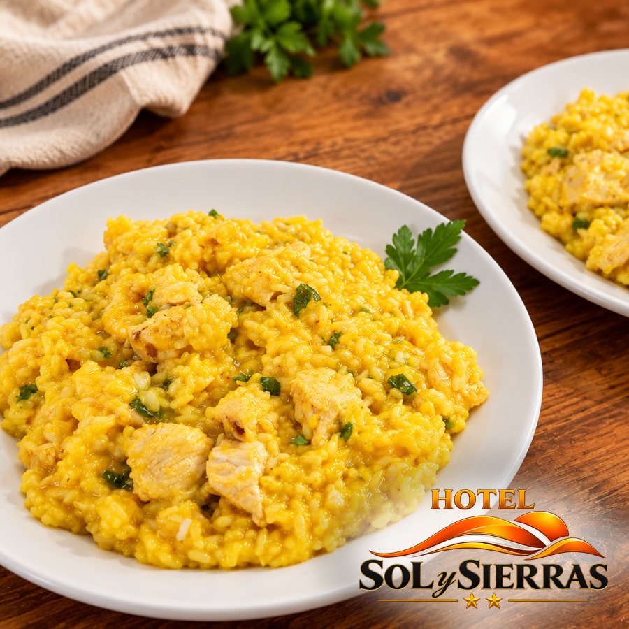 Plato de la cocina del hotel