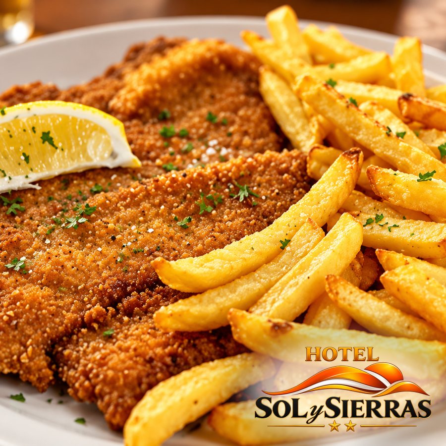 Plato de la cocina del hotel