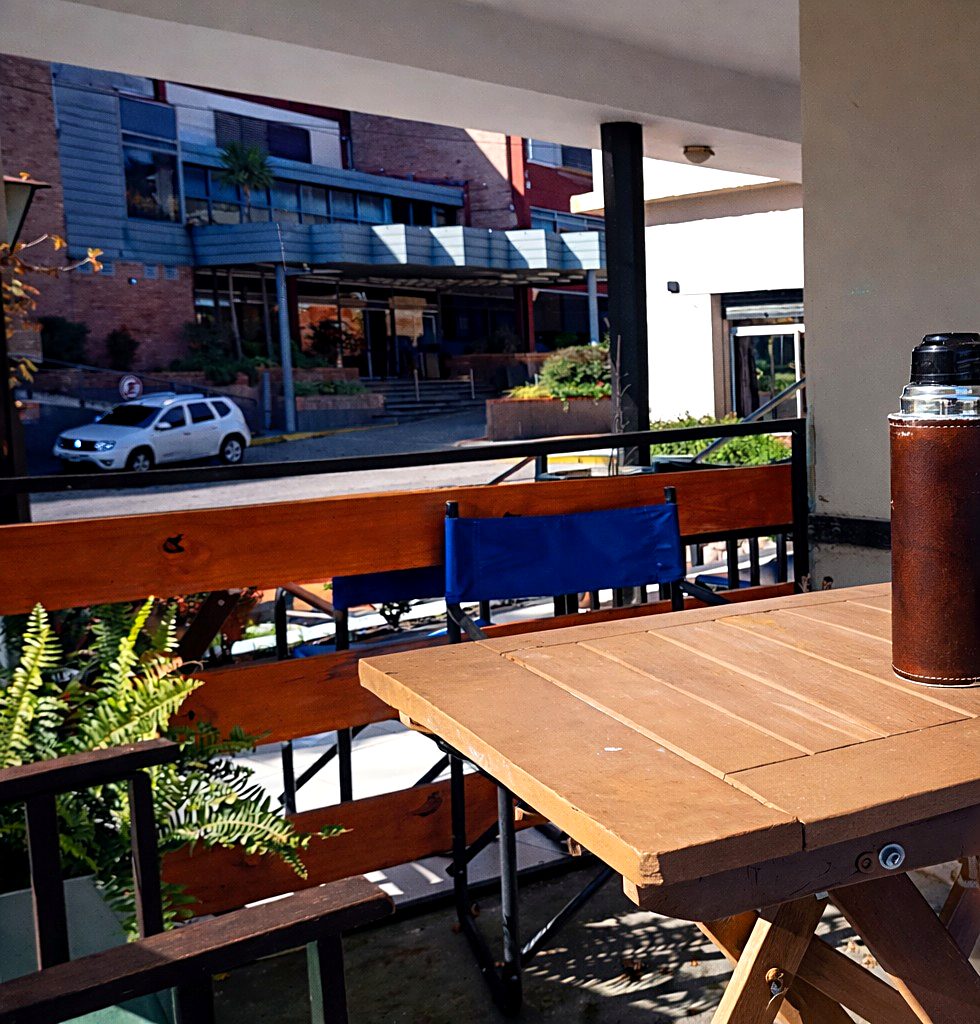 Mate en el porch de la entrada